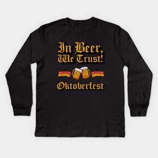 Octoberfest Kids Long Sleeve T-Shirt